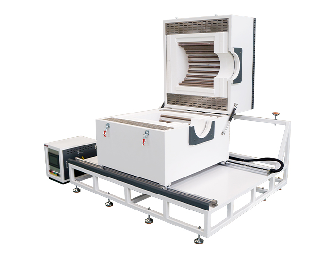 底部導軌移動管式爐